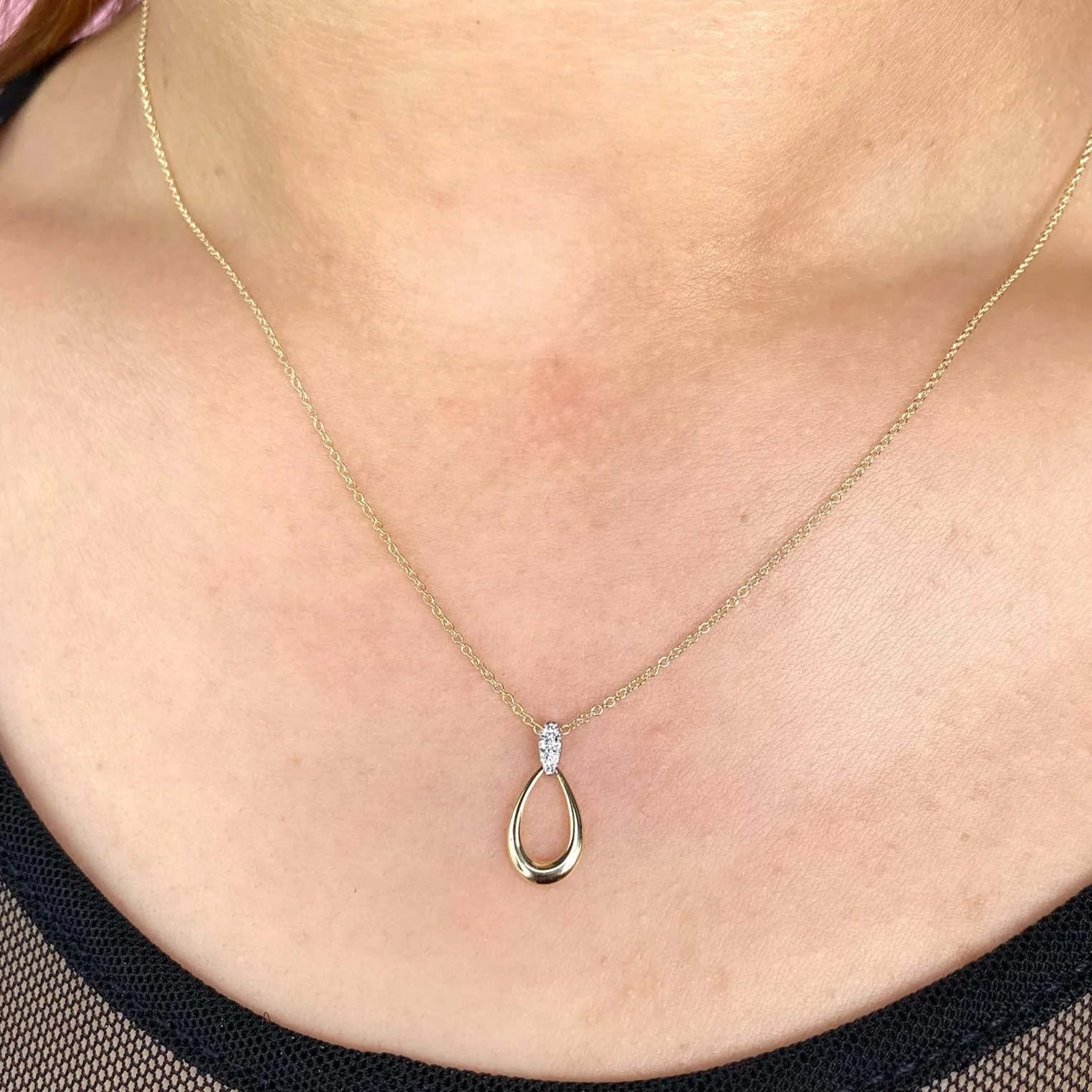 0.03ctw Diamond Necklace - Image 2