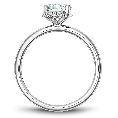 0.06ctw Round Engagement Ring - Image 2