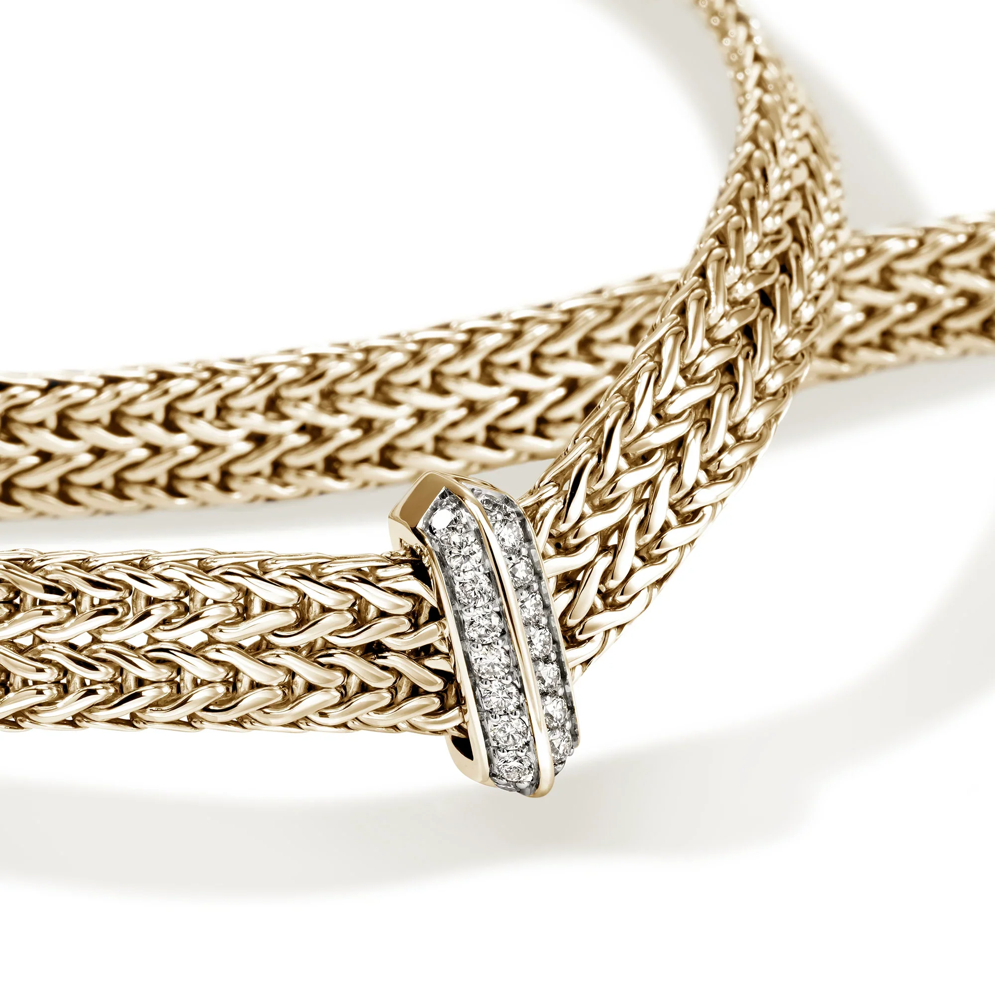 0.21ctw Diamond Link Necklace - Image 2
