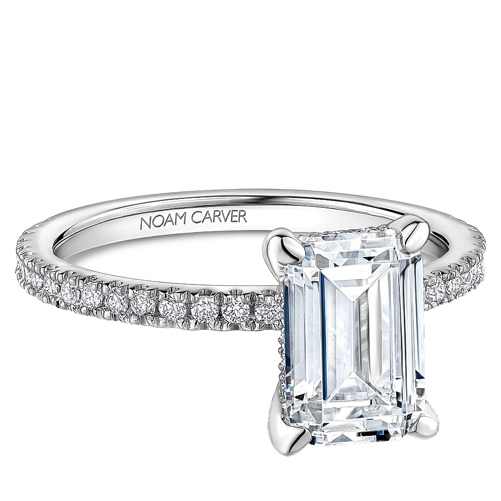 0.27ctw Round Diamond Engagement Mounting