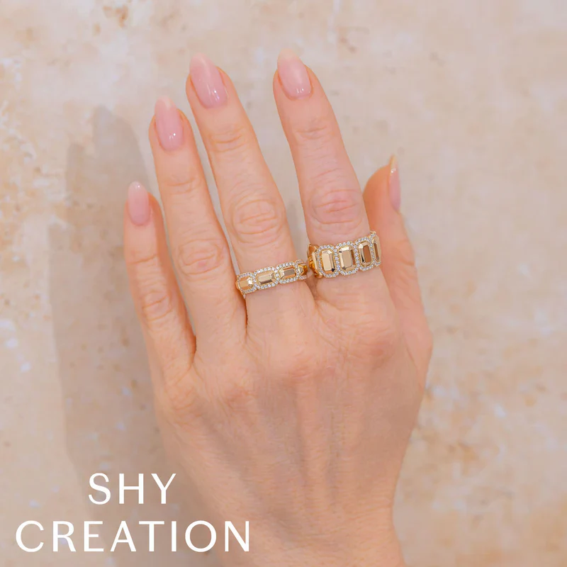 0.28ctw Geo Cut Ring - Image 2