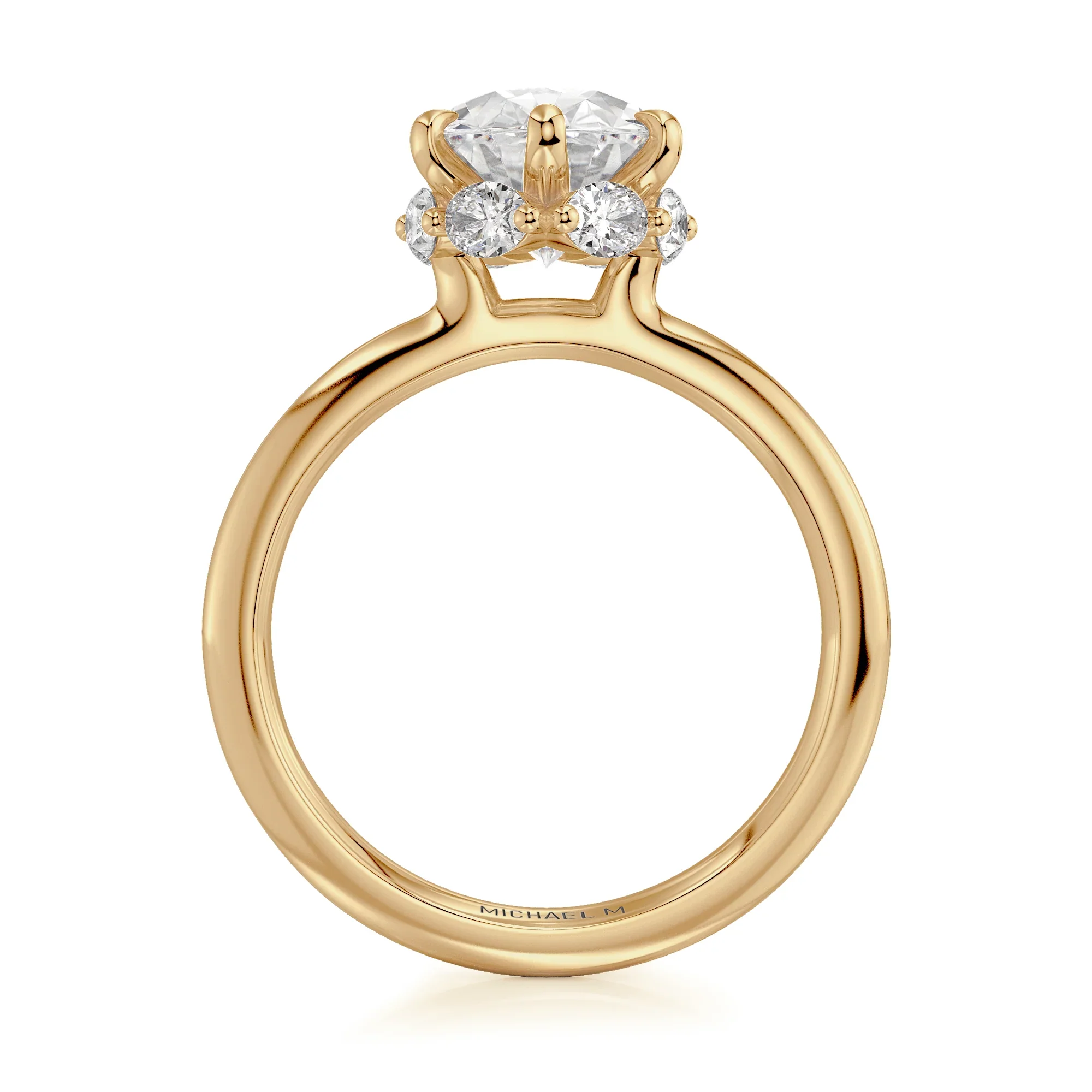 0.40ctw Diamond Oval Engagement Ring - Image 2