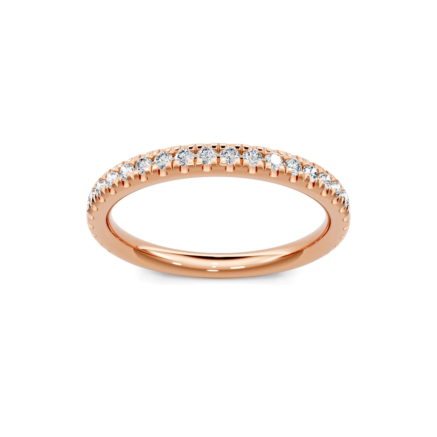 0.50ctw Round Diamond Pave Band