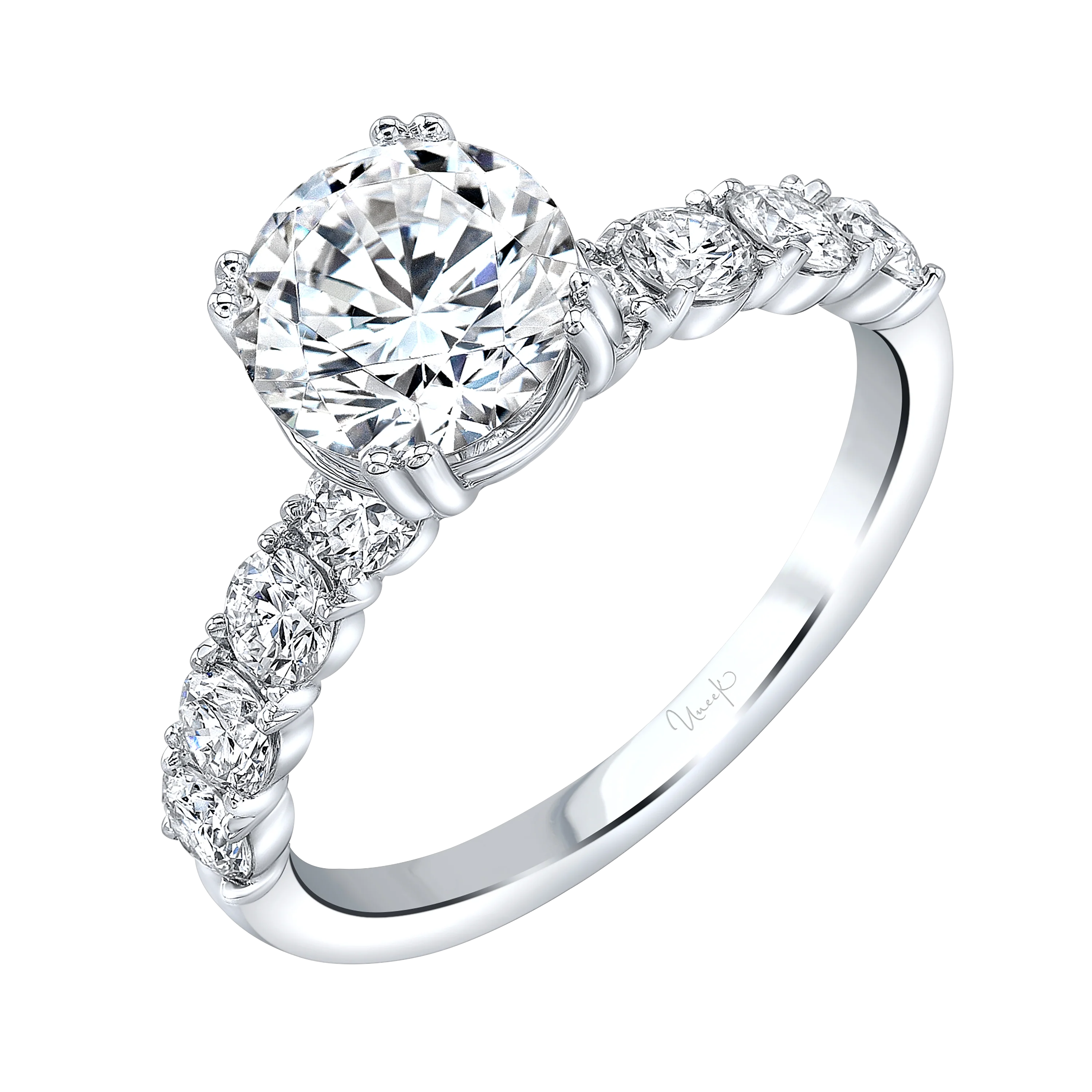 0.80ctw Round Engagement Ring