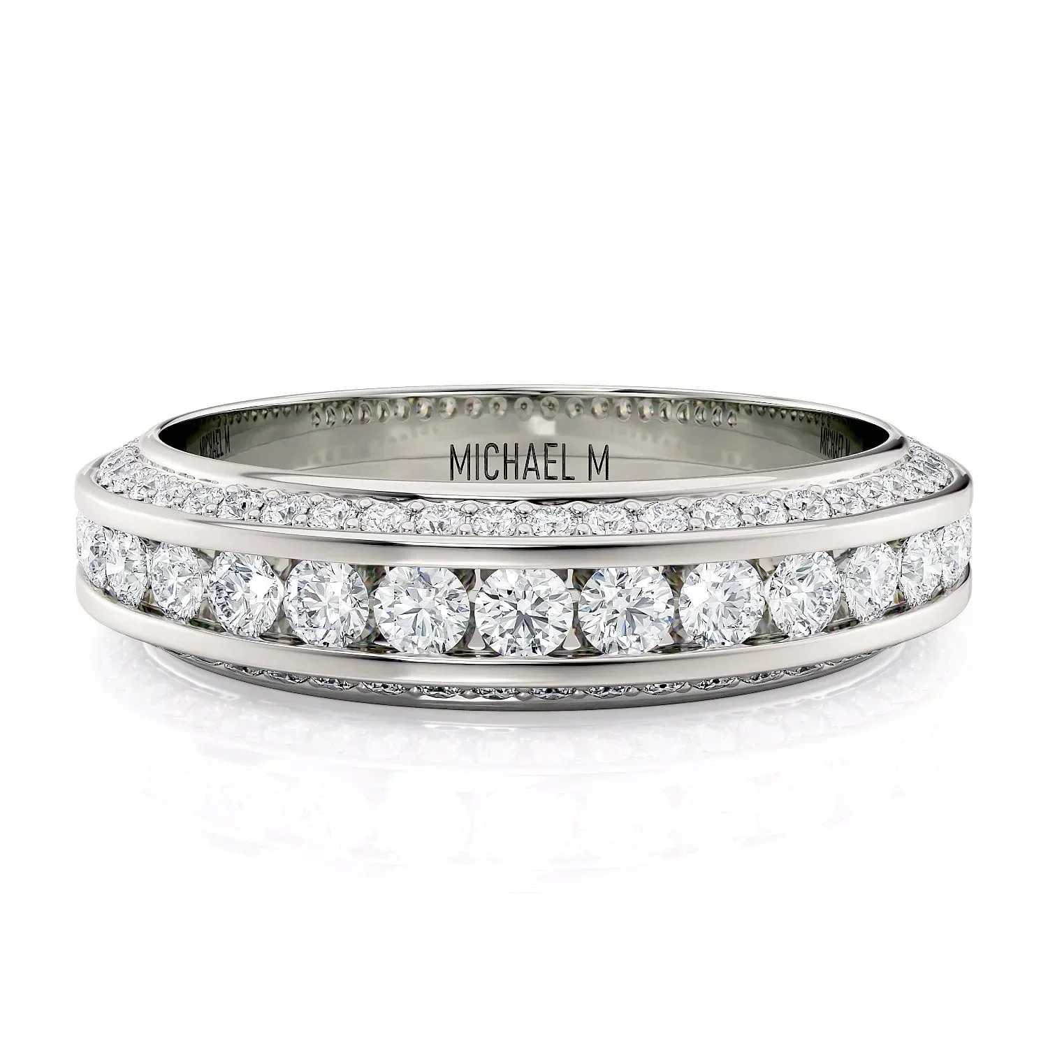 0.90ctw Diamond Wedding Band