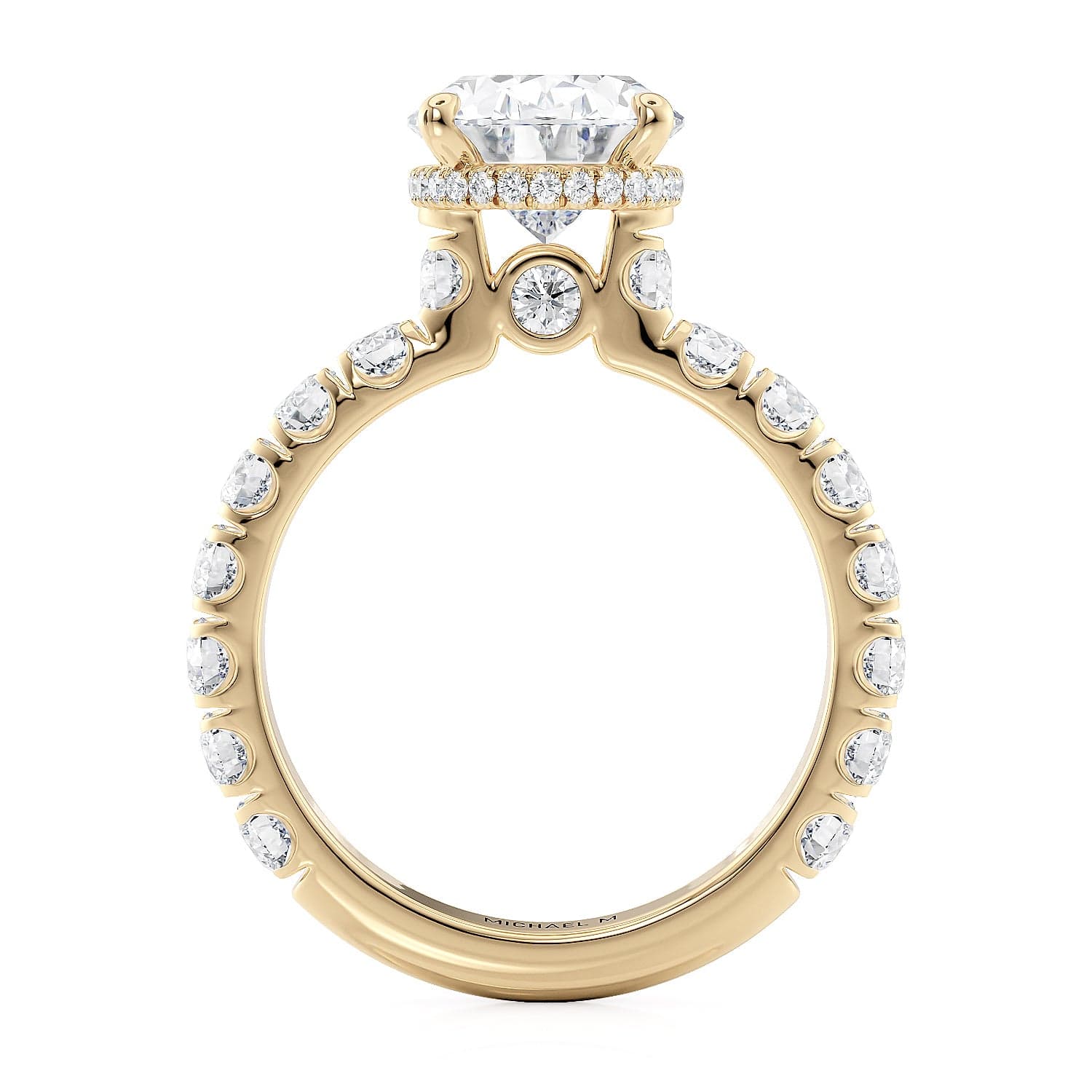 0.94ctw Diamond Oval Engagement Ring - Image 2