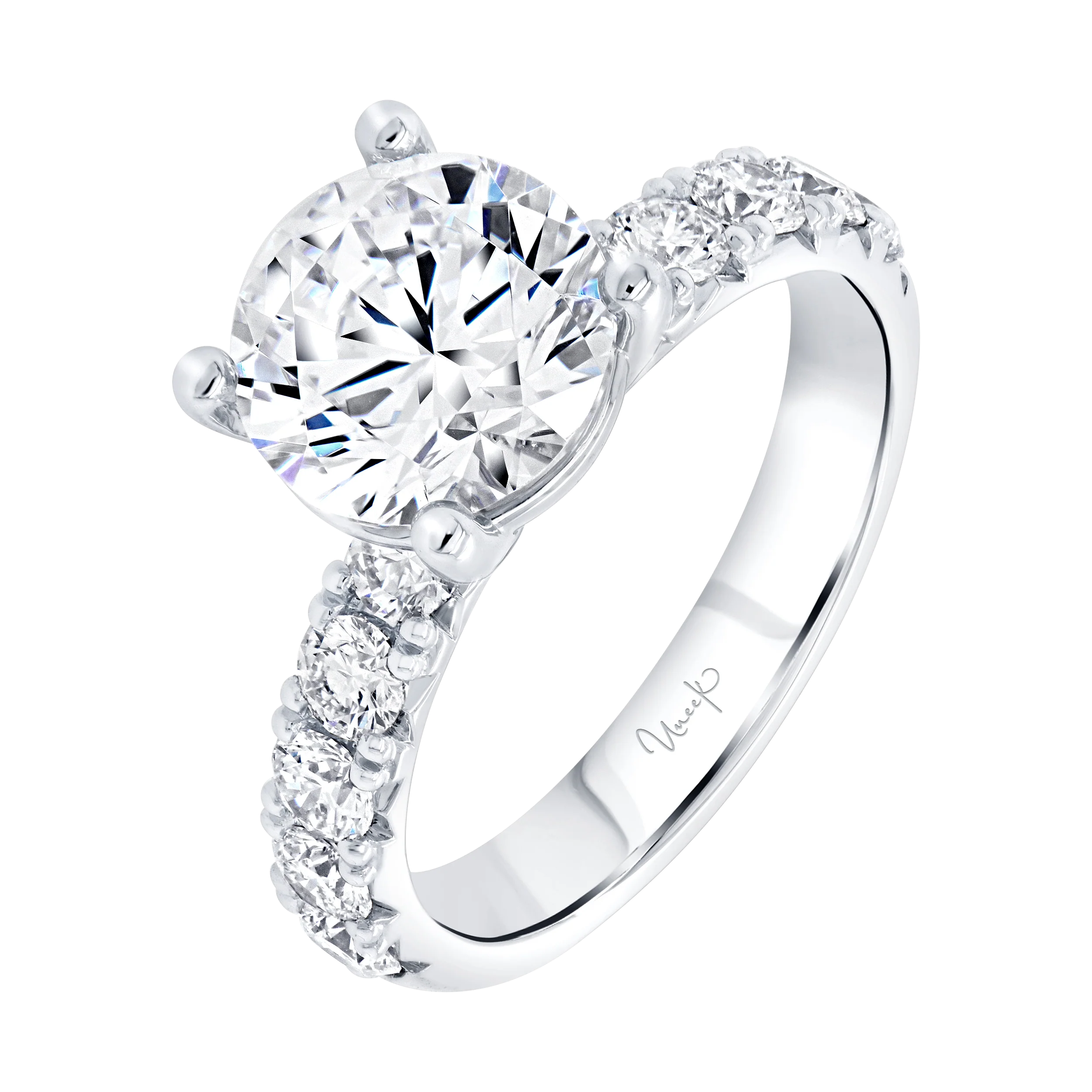 1.01ctw Round Engagement Ring