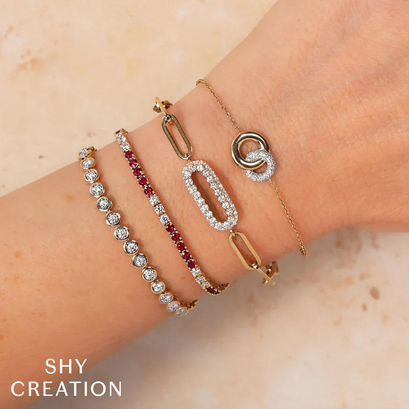 1.50ctw Diamond Bezel Tennis Bracelet - Image 2