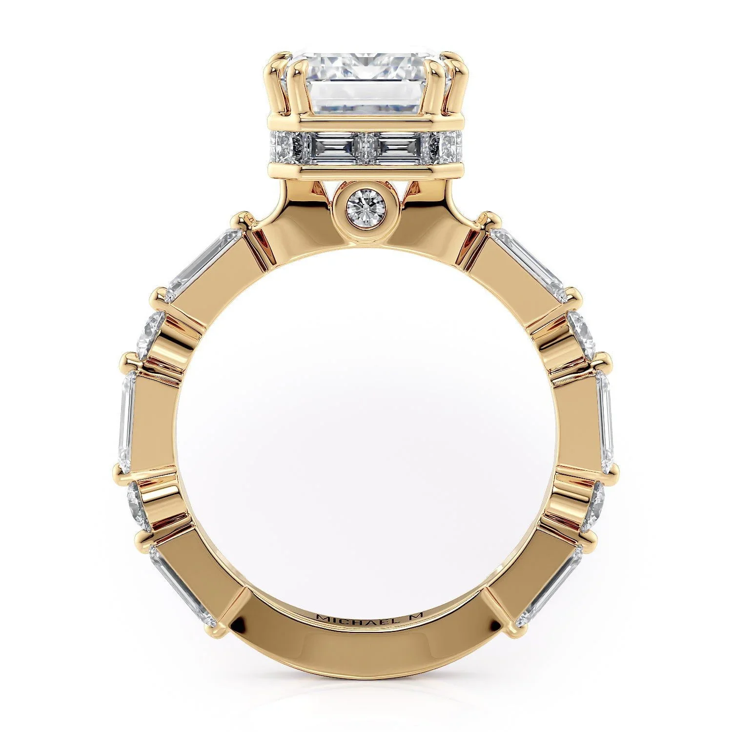 1.57ctw Diamond Engagement Ring Mounting - Image 3