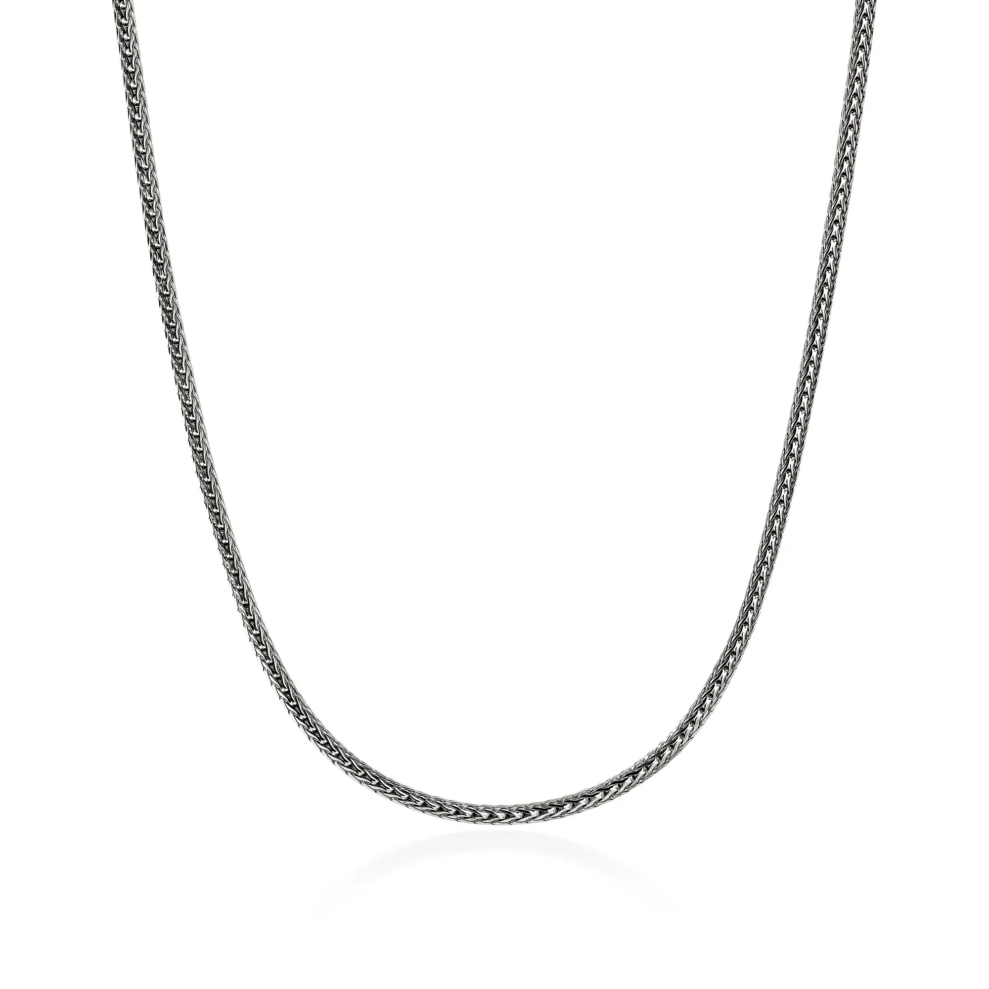 18" Sterling Silver Icon Mini Necklace 2.5MM