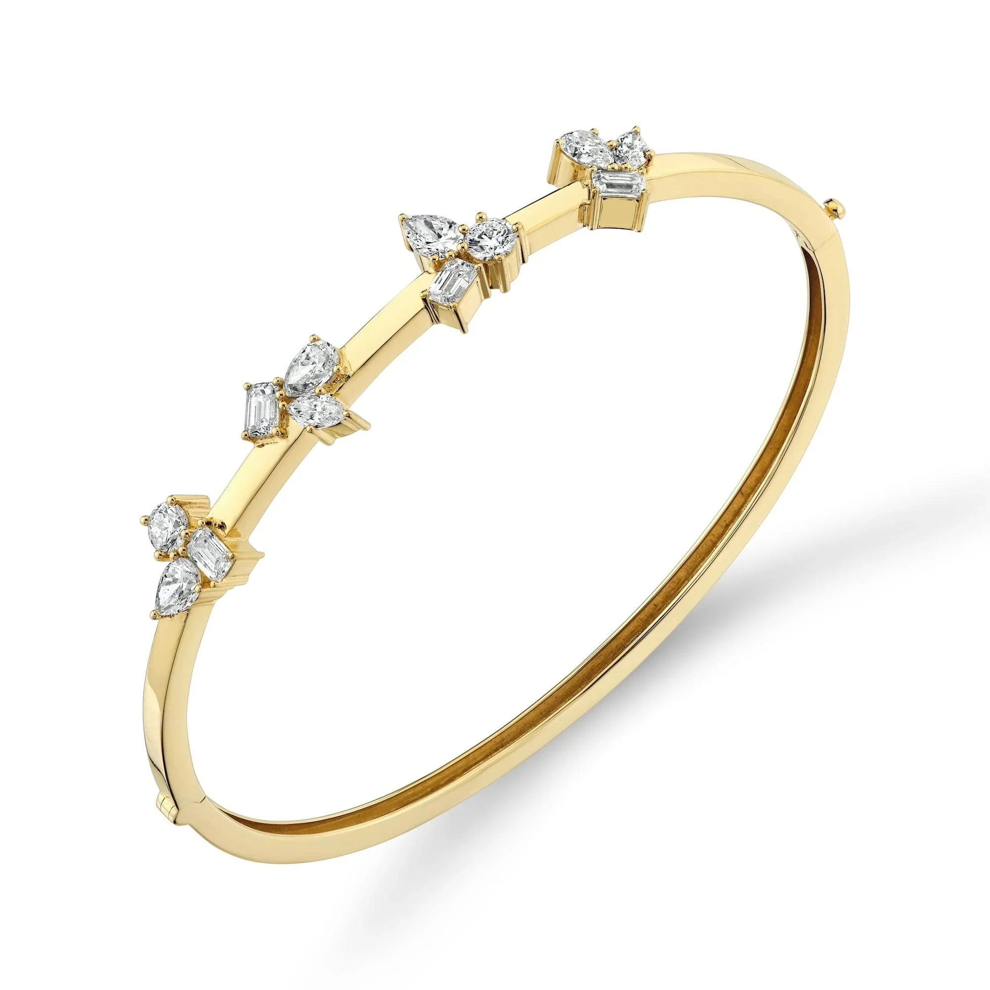 2.40ctw Diamond Montage Cluster Bracelet - Image 2