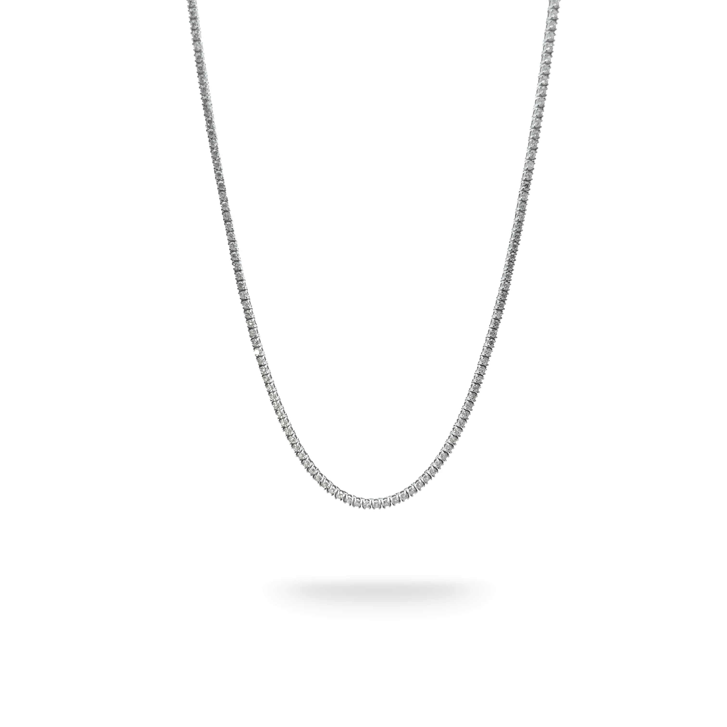 3.02ctw Diamond Tennis Necklace