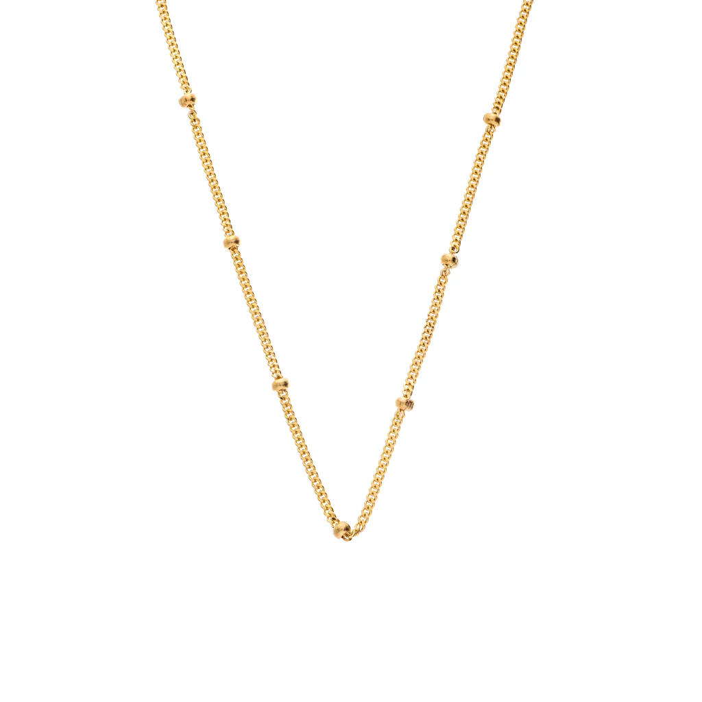 Bead Chain in Yellow Gold