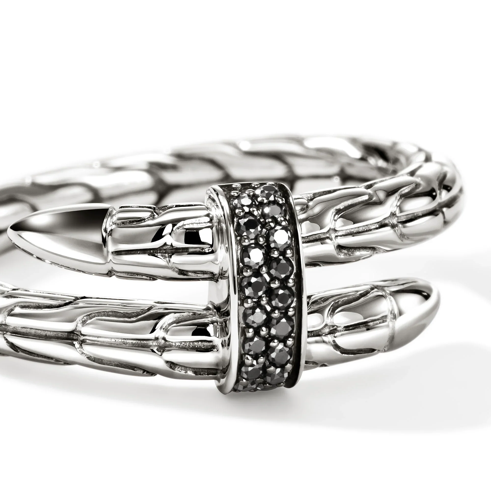 Black Sapphire Spear Ring - Image 2