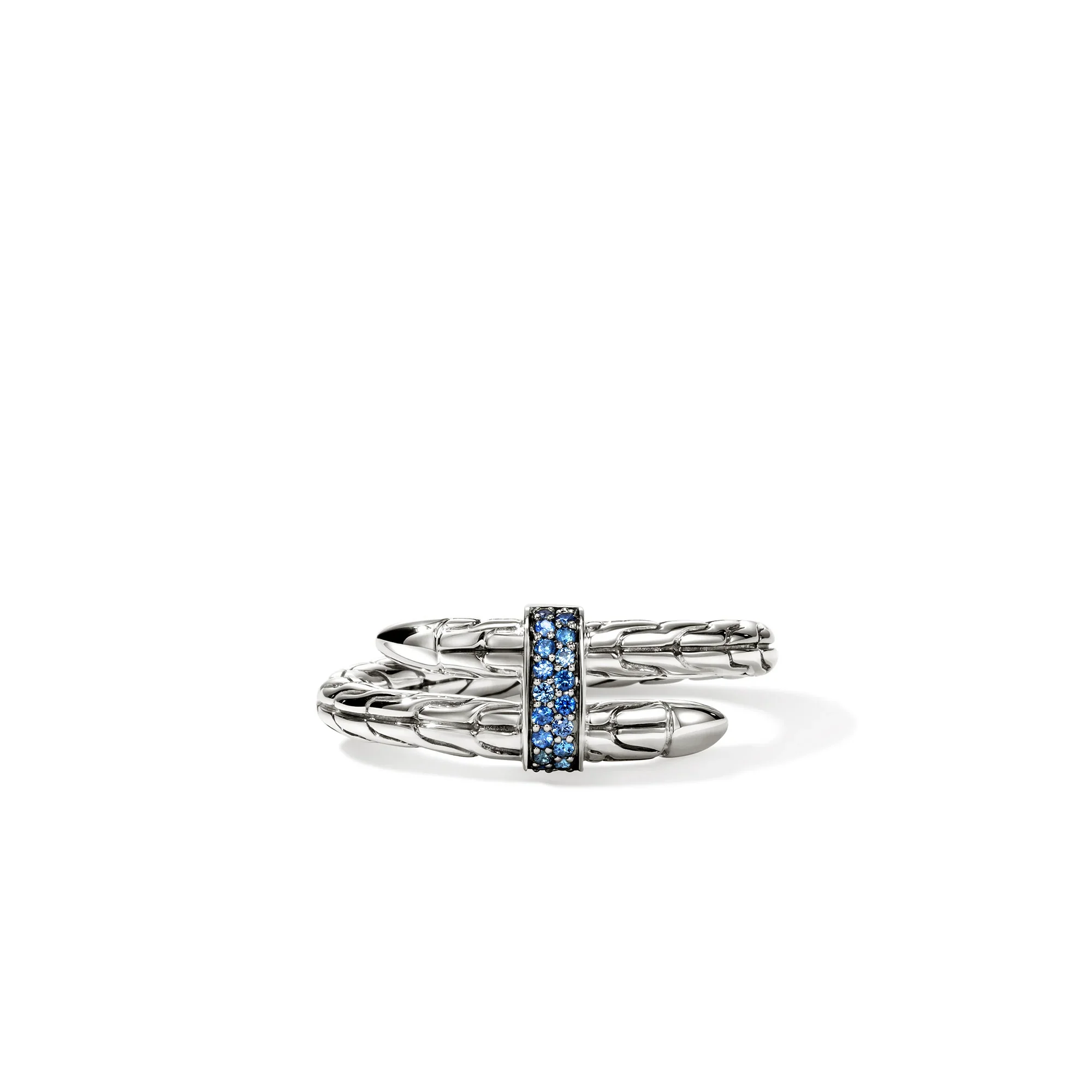 Blue Sapphire Spear Ring