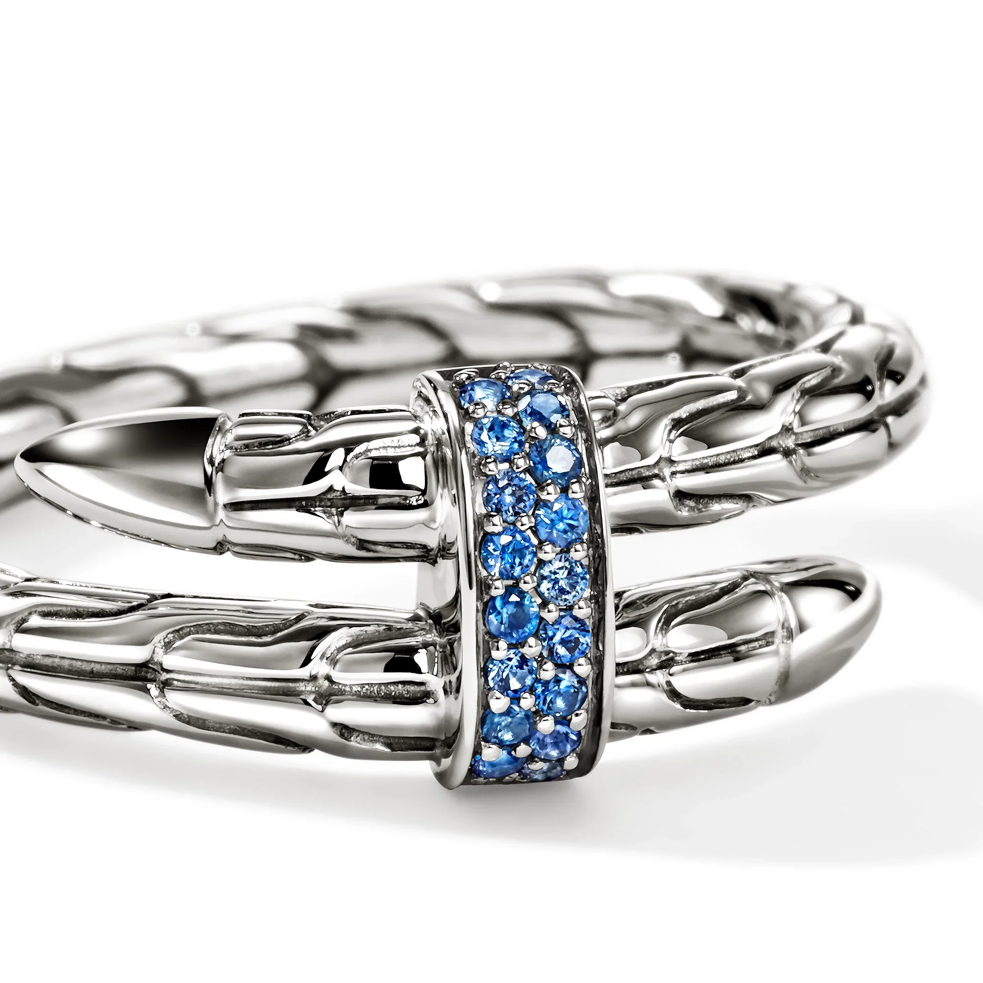 Blue Sapphire Spear Ring - Image 2