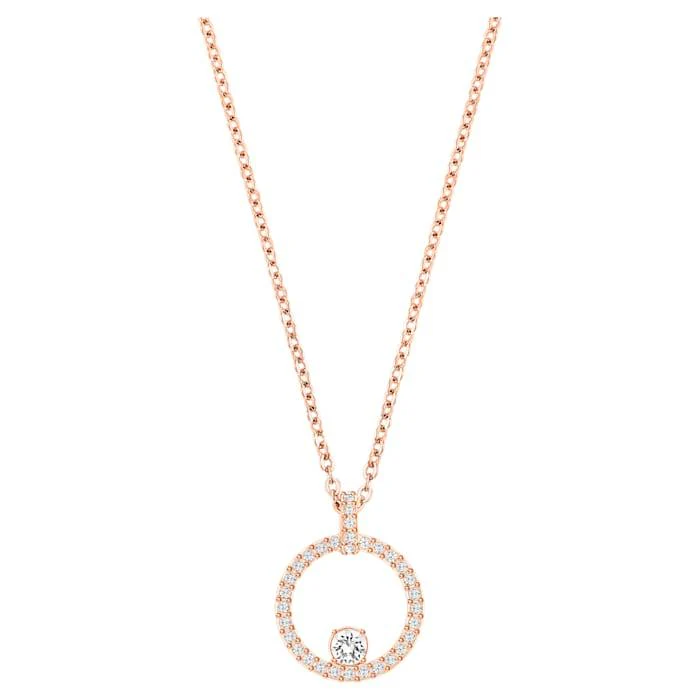 Creativity Circular Pendant, Rose-Gold Plated
