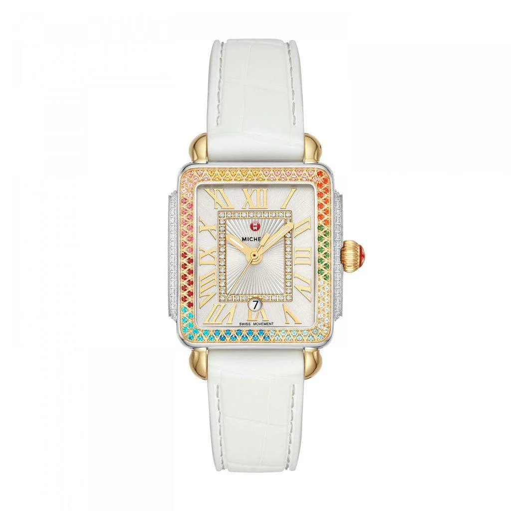 Deco Madison Mid Carousel Diamond Dial Watch