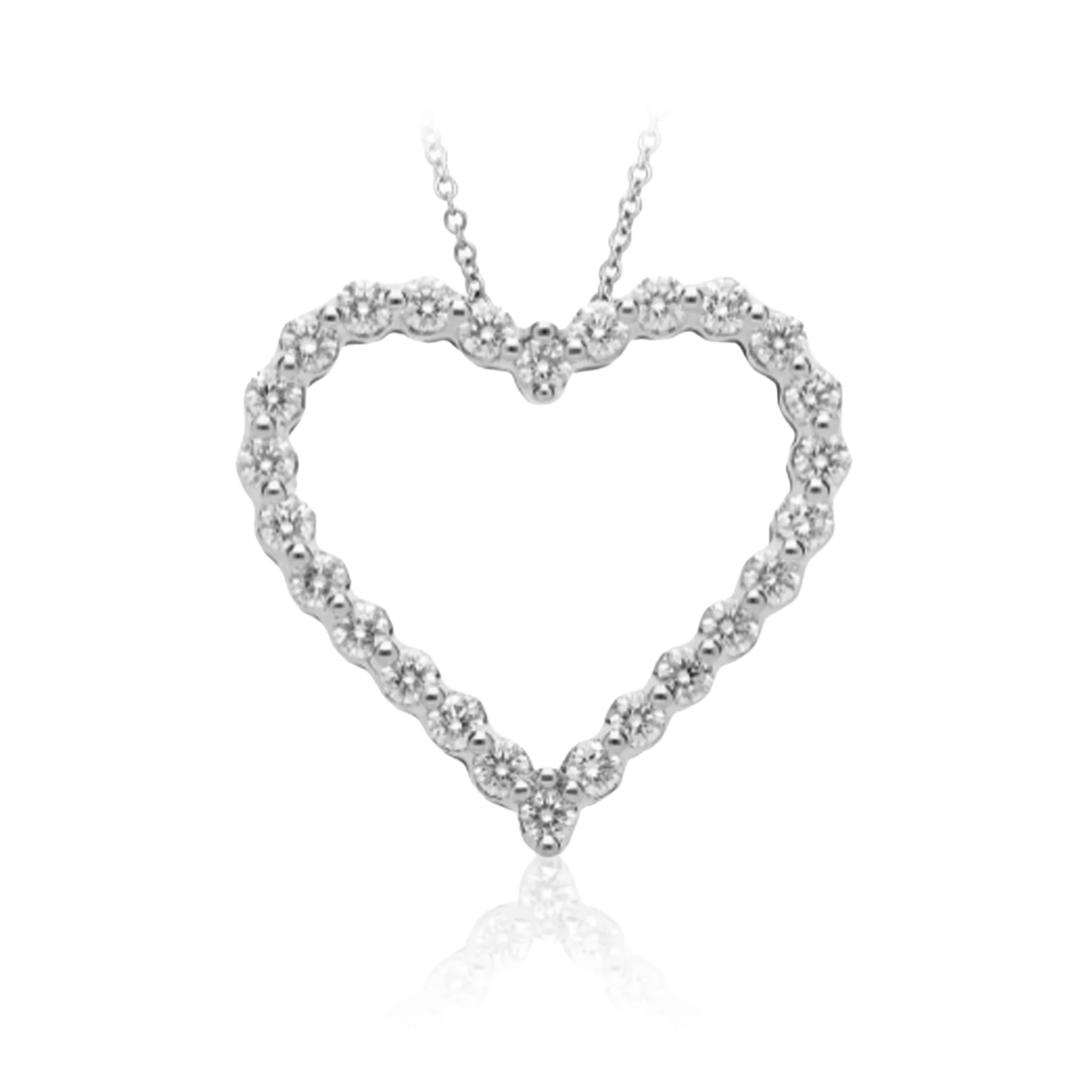 2.00ctw Diamond Heart Necklace