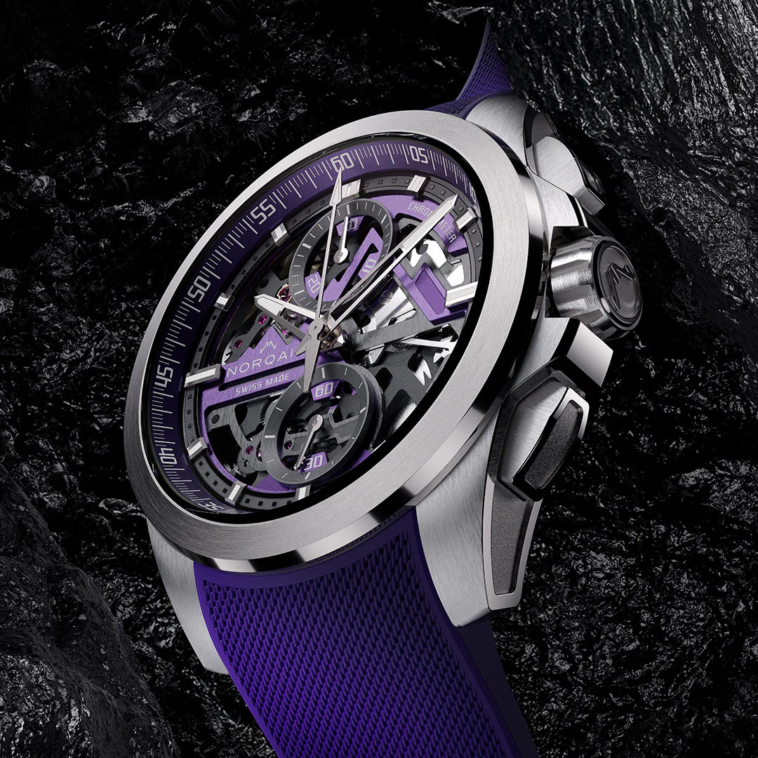 Independence Skeleton Chrono 42MM - Purple - Image 2