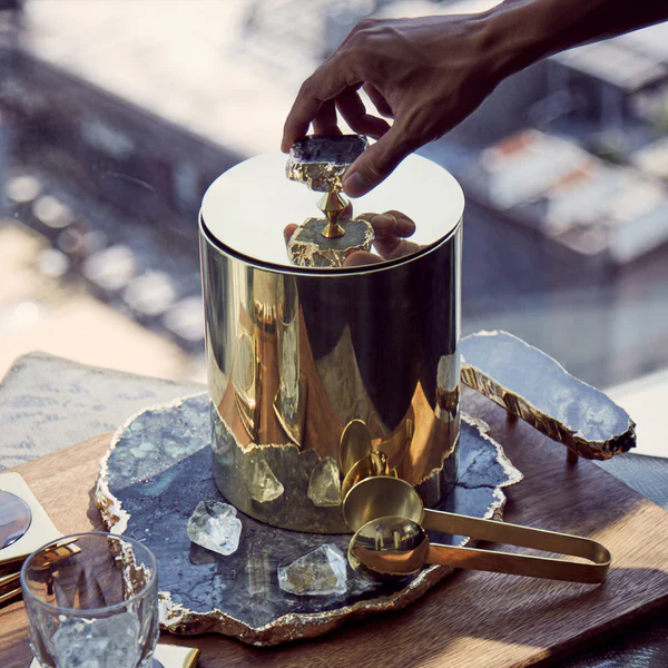Kiva Platter, Emerald & Gold - Image 2