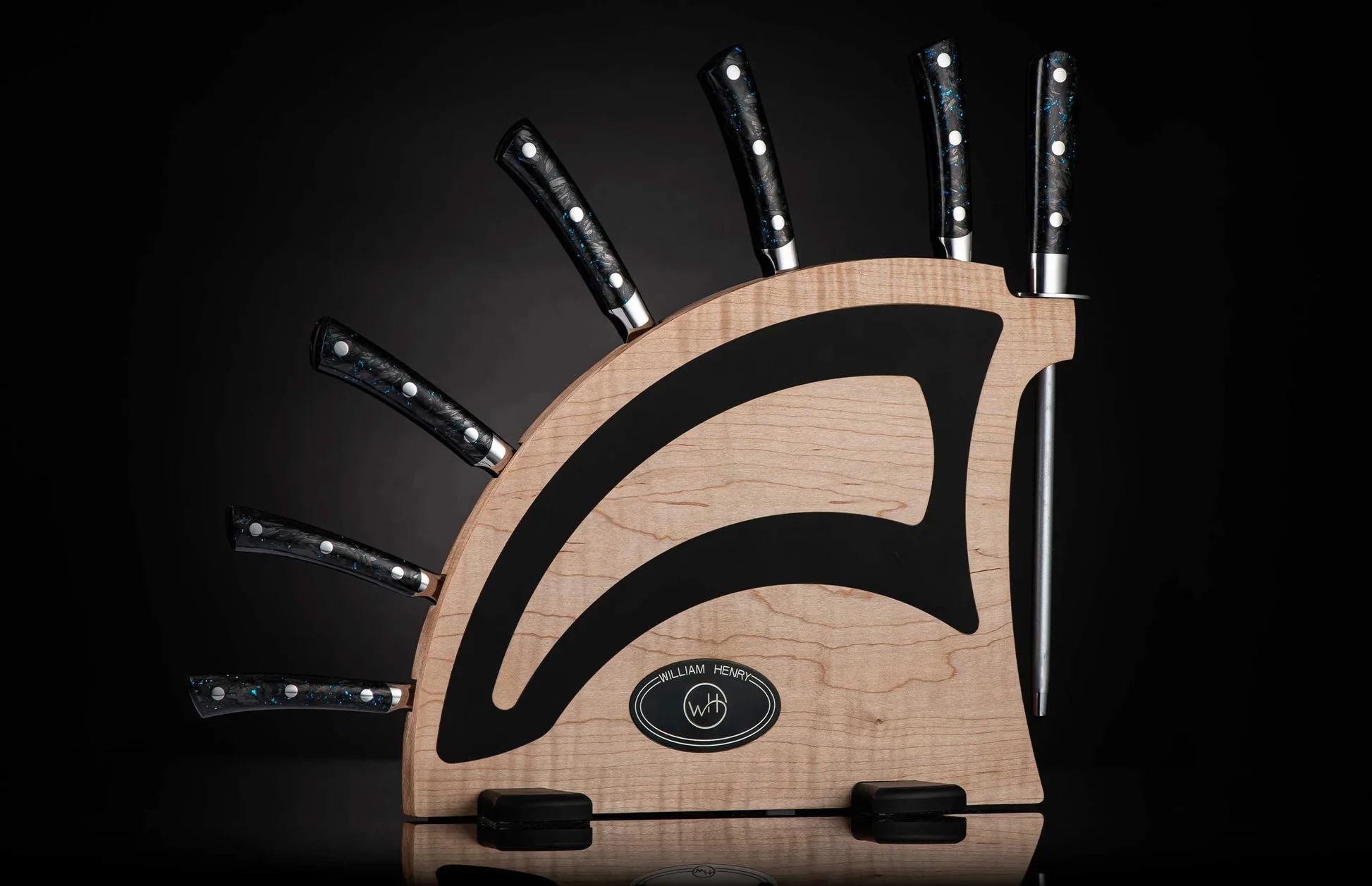 Kultro Pro Chef Knives - Maple Display - Image 2