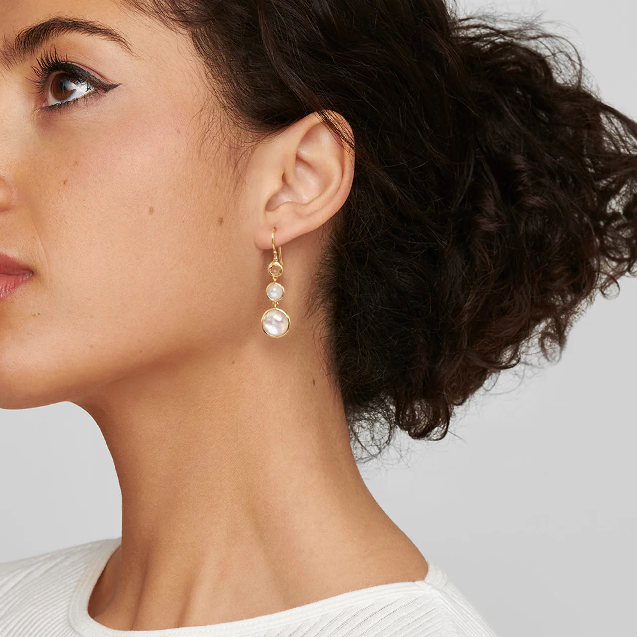 Lollitini Drop Earrings in 18K Gold - Image 2