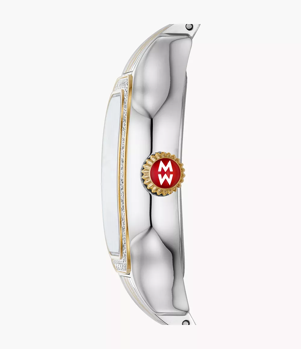 Meggie Two-Tone Diamond Stainless Steel Watch - Image 2