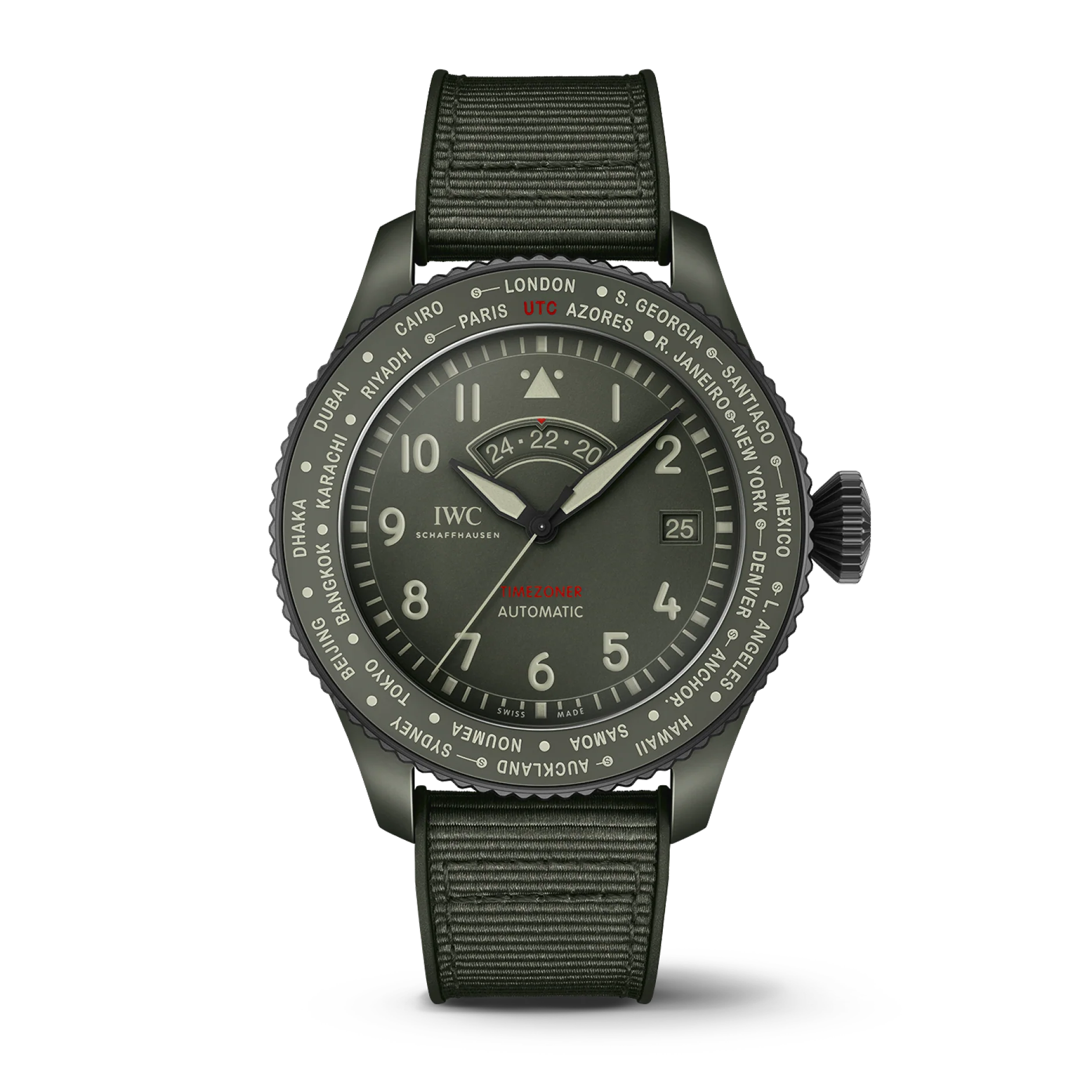 Pilot’s Watch Timezoner TOP GUN "Woodland"