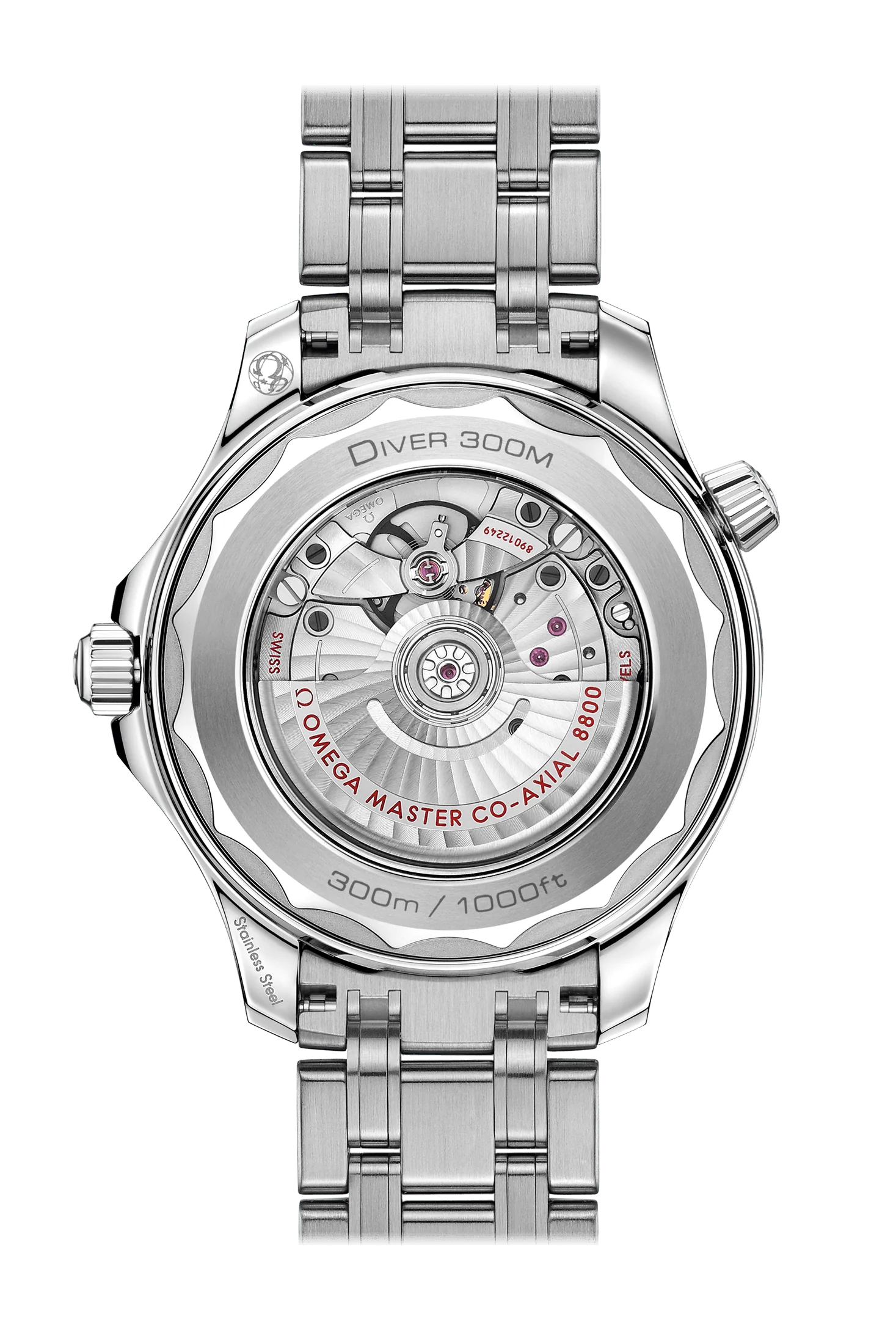 Seamaster Diver 300m Co-Axial Master Chronometer 42 MM, Steel on Steel with White Dial - Image 2