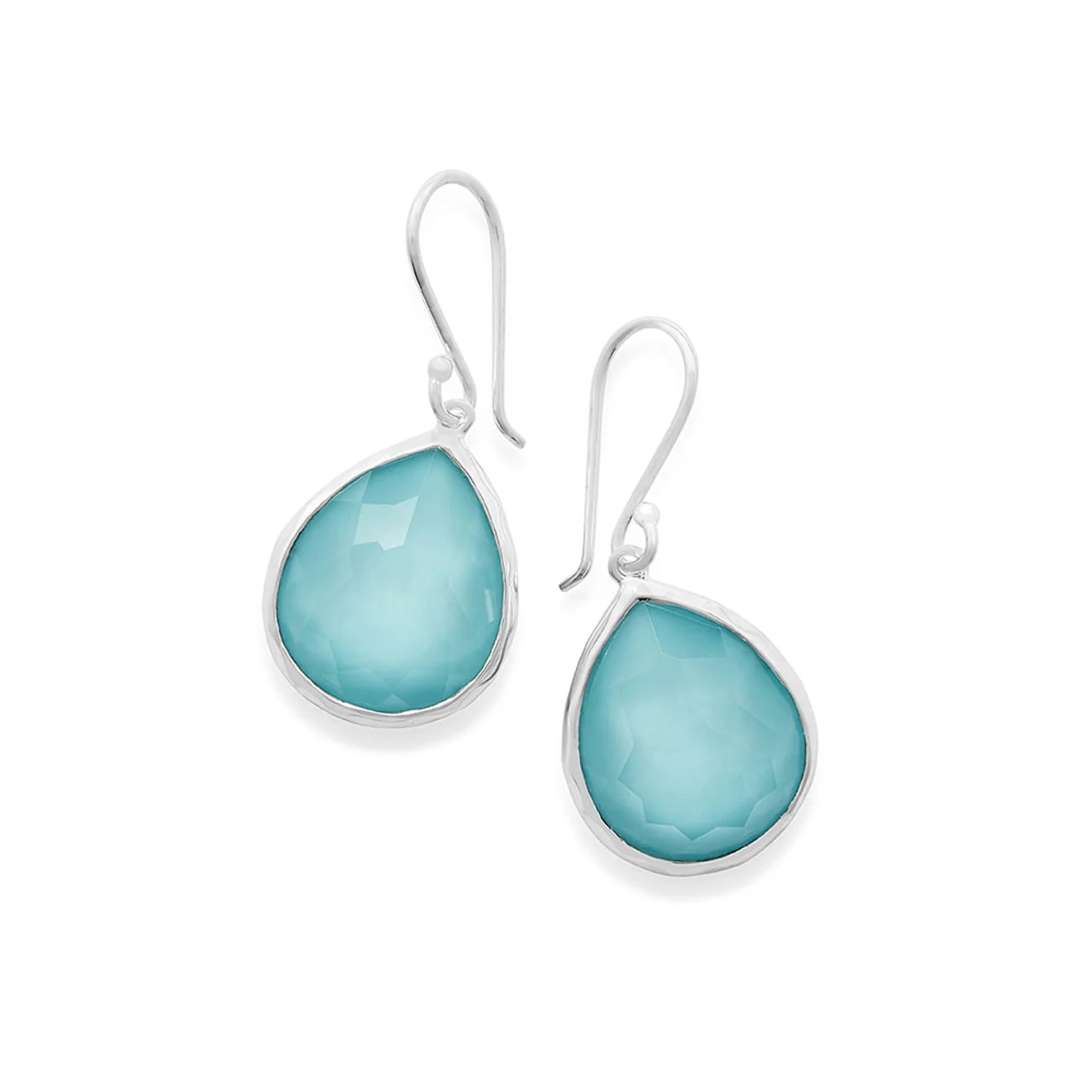 Small Teardrop Earrings in Sterling Silver
