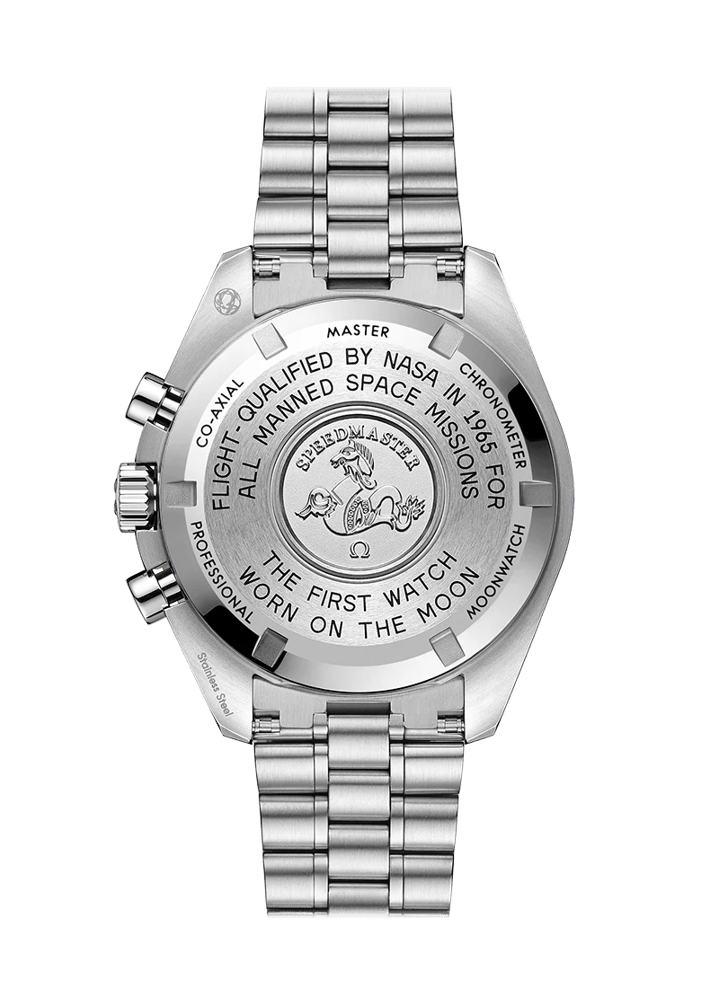 Speedmaster Moonwatch Professional Co-Axial Master Chronometer Chronograph 42 MM, Steel on Brushed Steel, Black Dial - Image 2
