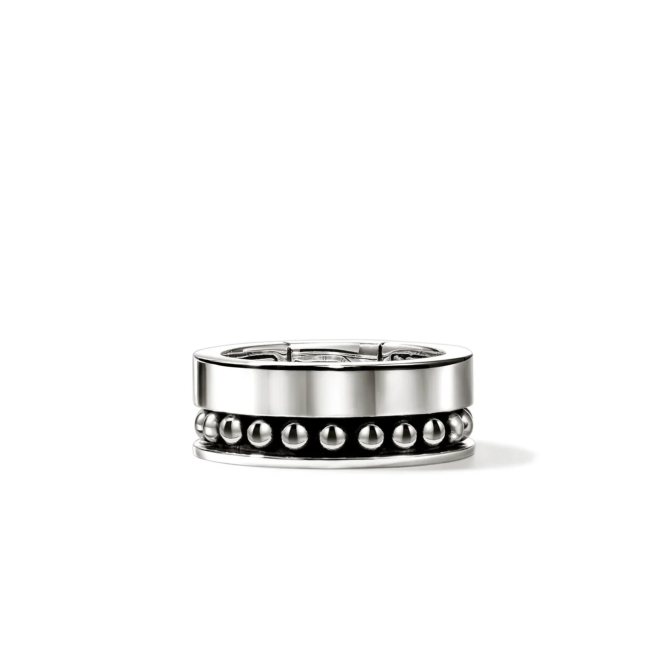 Sterling Silver Nailhead Ring
