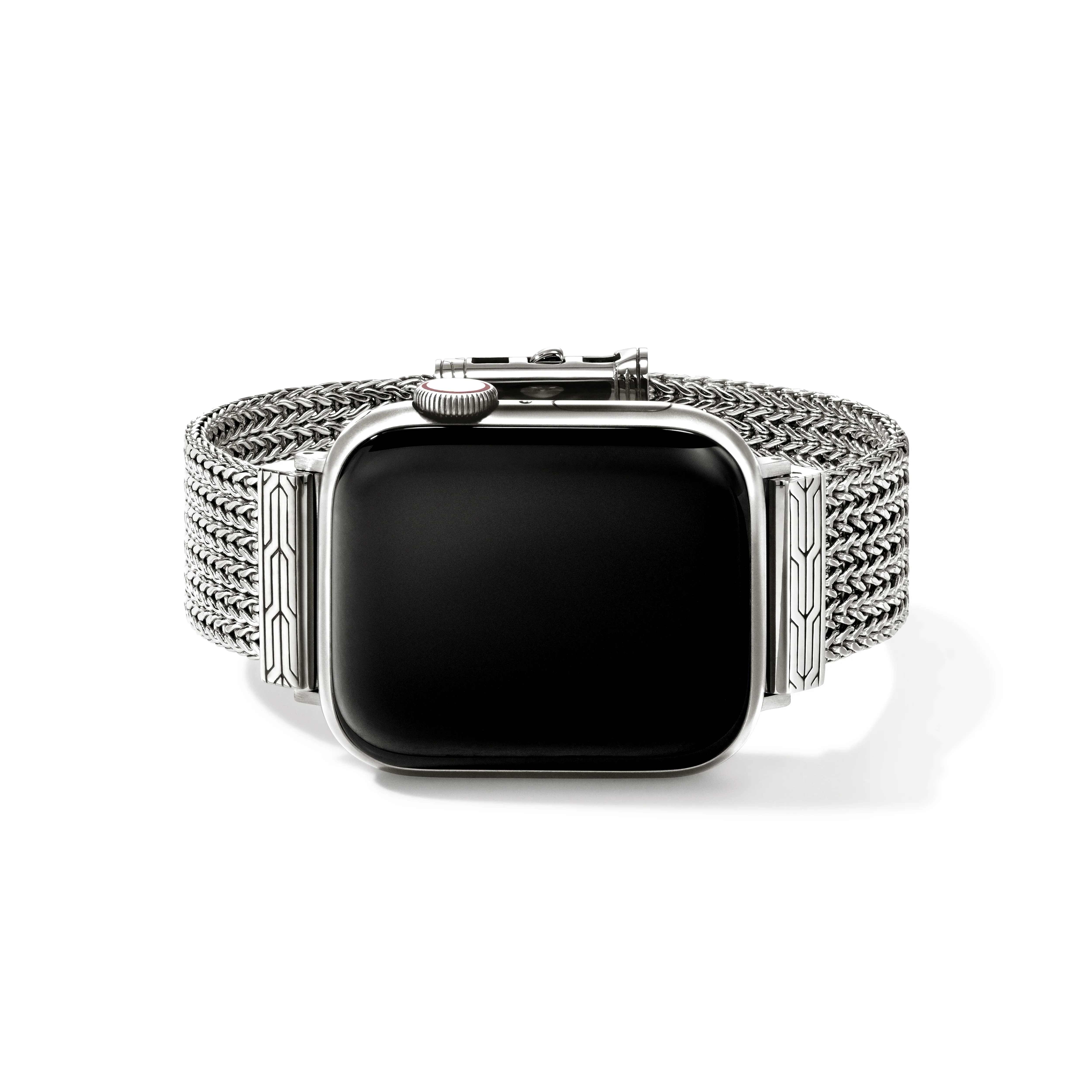 Sterling Silver Smart Watch Strap 18MM