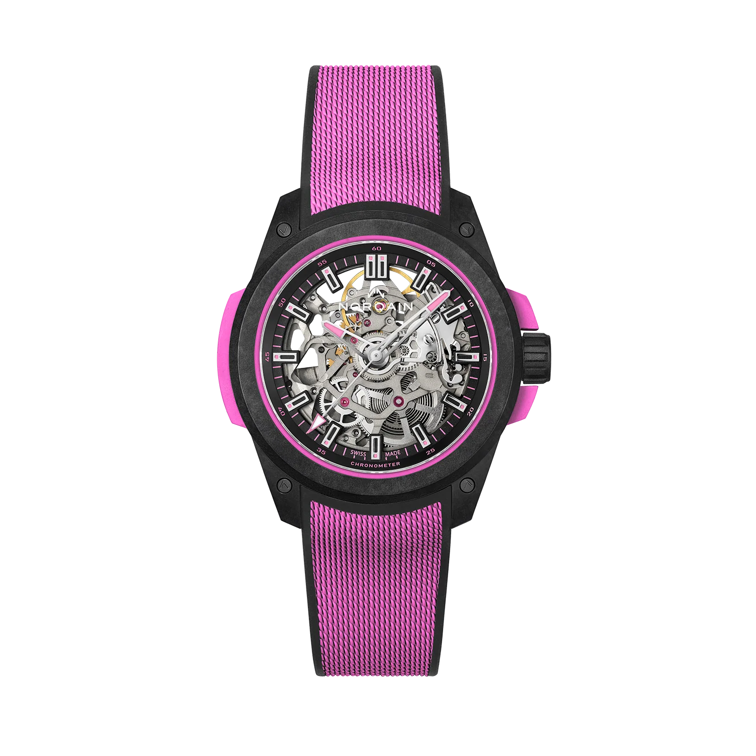 Wild One Skeleton 39MM - Hyper Pink