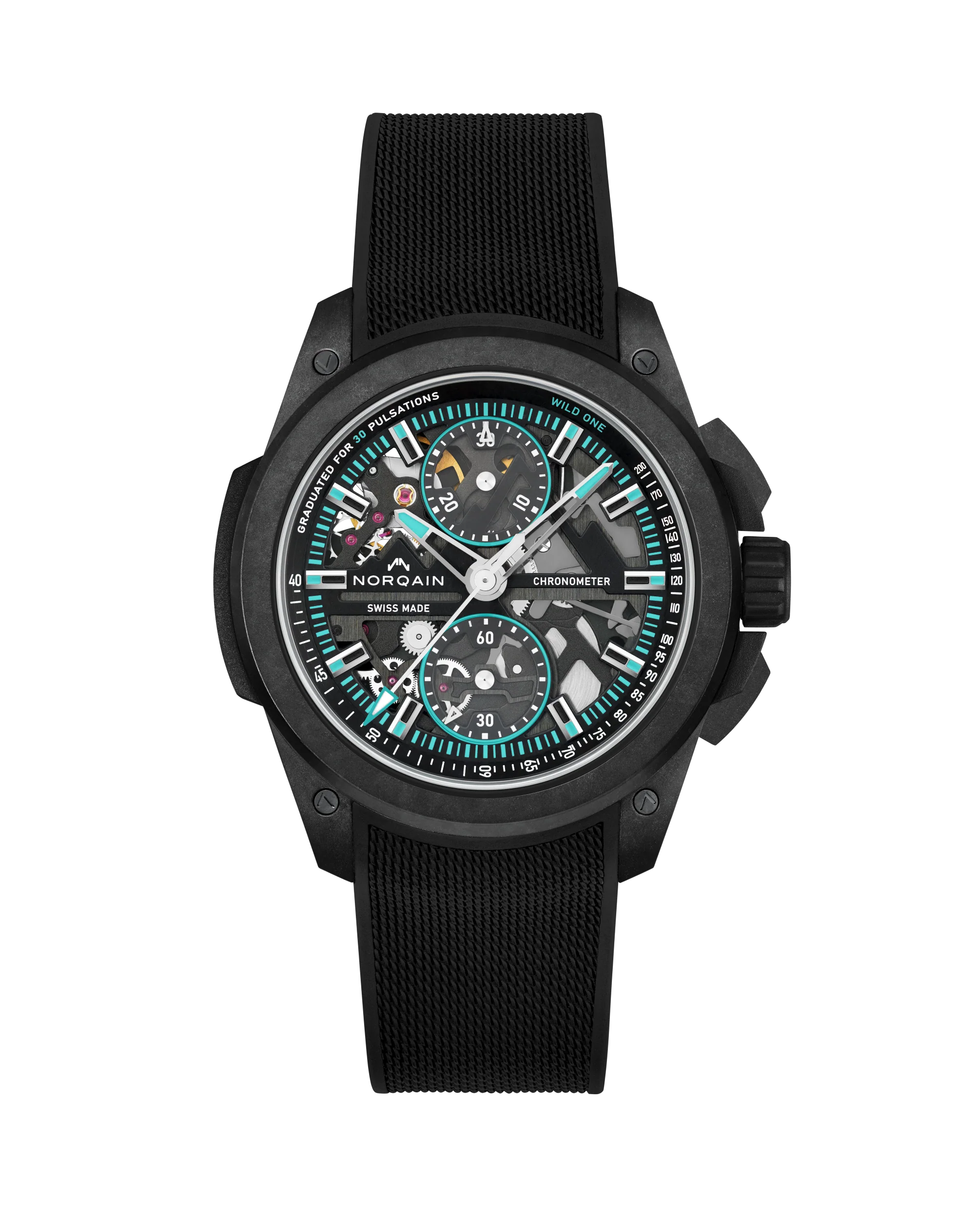 Wild ONE Skeleton Chrono Turquoise