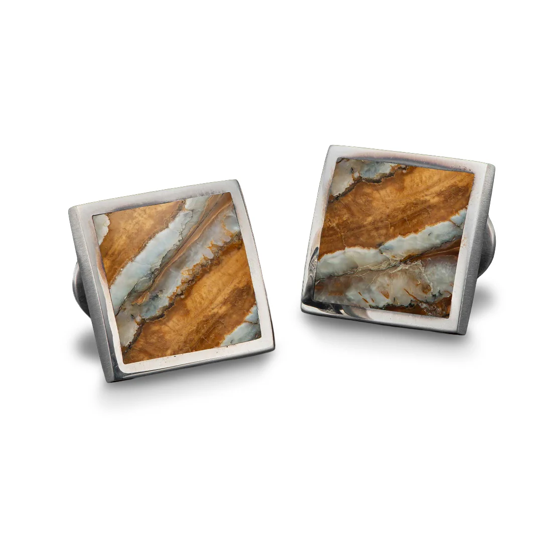 William Henry Brown Mammoth Duo Cufflinks