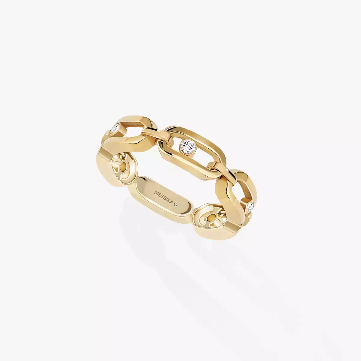 0.09ctw Yellow Gold Diamond Fashion Ring